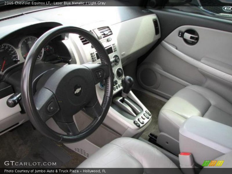 Laser Blue Metallic / Light Gray 2005 Chevrolet Equinox LT