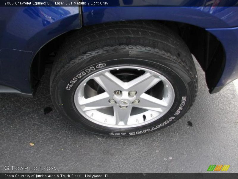 Laser Blue Metallic / Light Gray 2005 Chevrolet Equinox LT