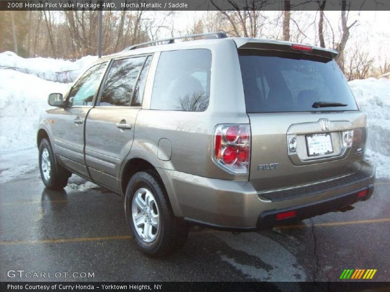 Mocha Metallic / Saddle 2008 Honda Pilot Value Package 4WD