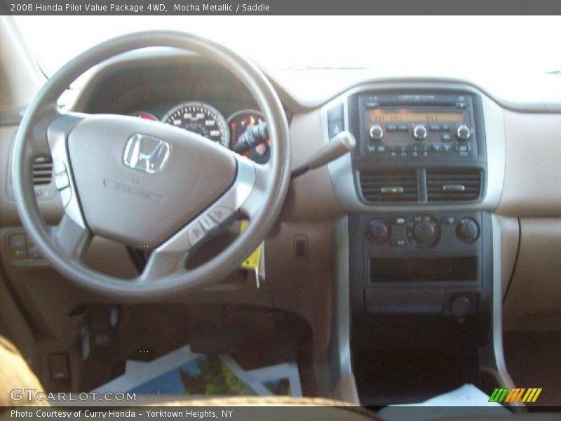 Mocha Metallic / Saddle 2008 Honda Pilot Value Package 4WD