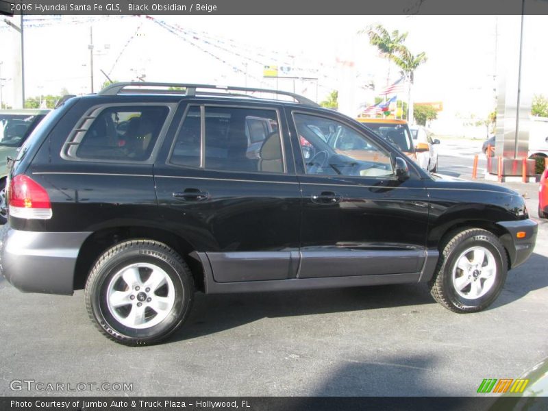 Black Obsidian / Beige 2006 Hyundai Santa Fe GLS