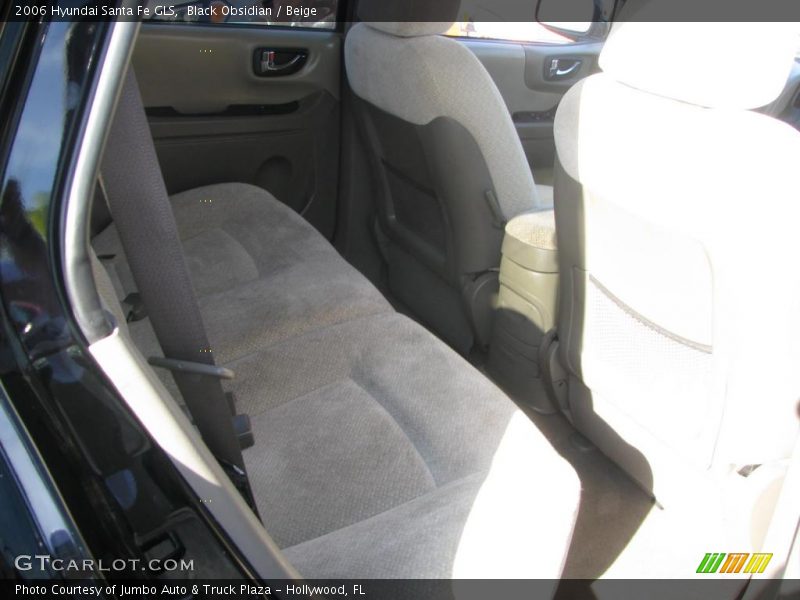 Black Obsidian / Beige 2006 Hyundai Santa Fe GLS