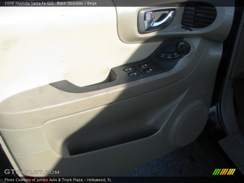 Black Obsidian / Beige 2006 Hyundai Santa Fe GLS