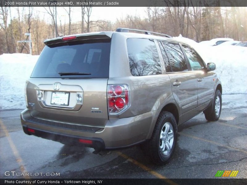 Mocha Metallic / Saddle 2008 Honda Pilot Value Package 4WD