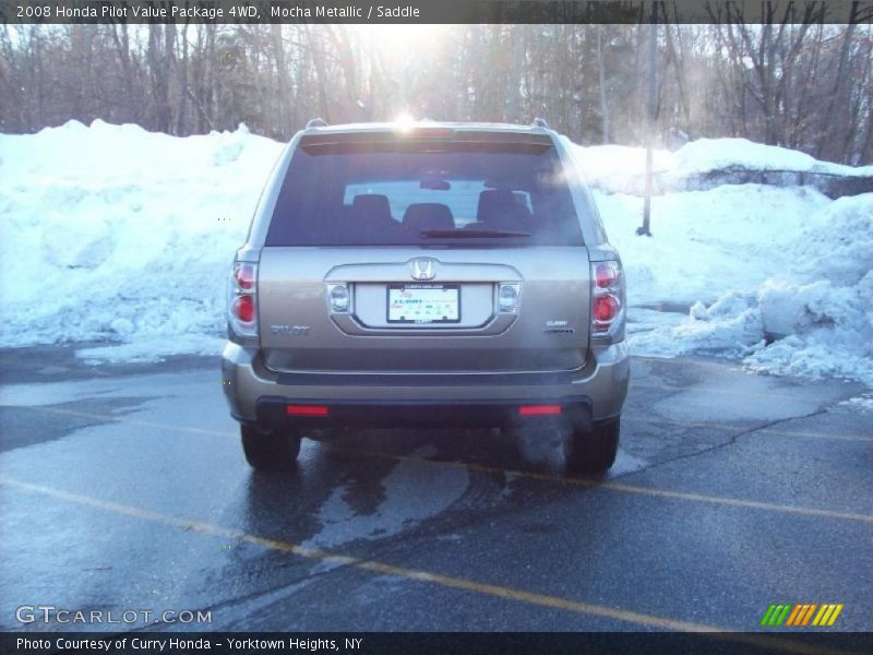 Mocha Metallic / Saddle 2008 Honda Pilot Value Package 4WD