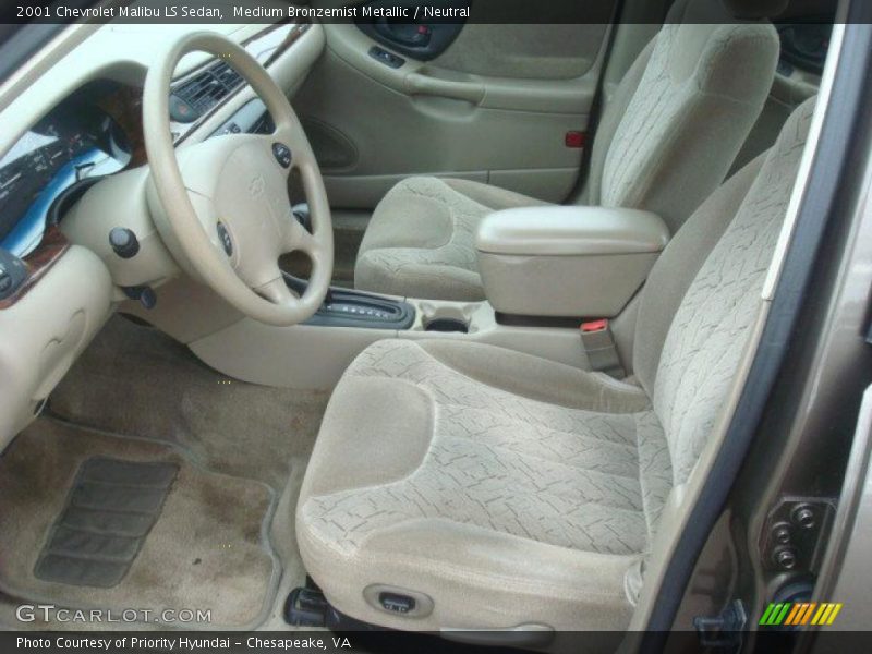  2001 Malibu LS Sedan Neutral Interior