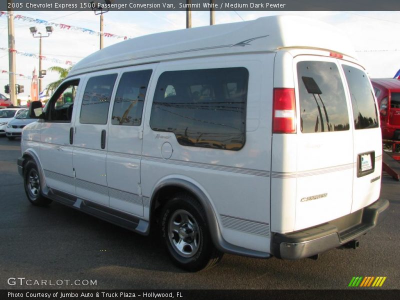 Summit White / Medium Dark Pewter 2005 Chevrolet Express 1500 Passenger Conversion Van
