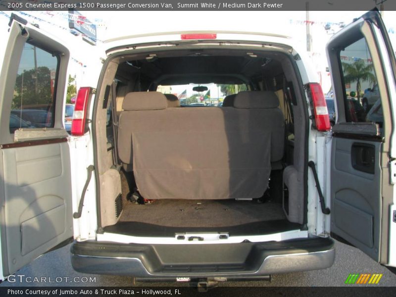 Summit White / Medium Dark Pewter 2005 Chevrolet Express 1500 Passenger Conversion Van