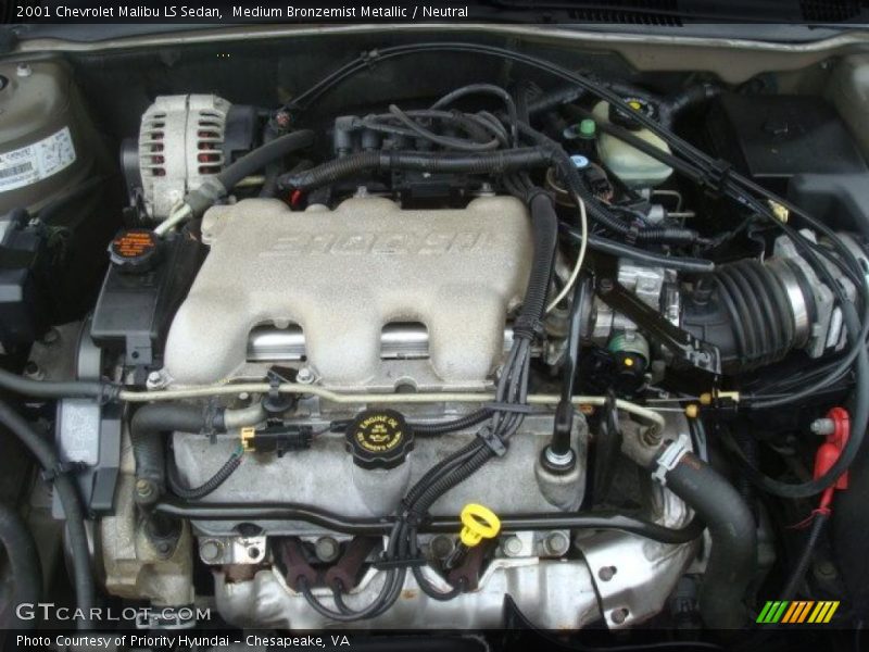 2001 Malibu LS Sedan Engine - 3.1 Liter OHV 12-Valve V6