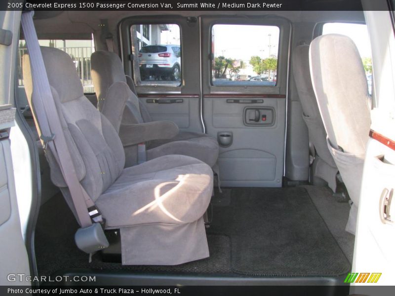 Summit White / Medium Dark Pewter 2005 Chevrolet Express 1500 Passenger Conversion Van