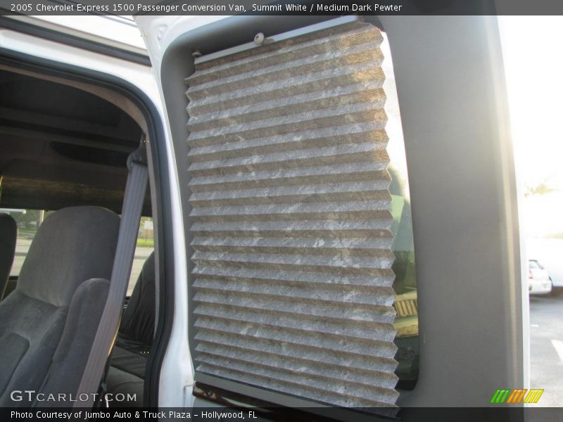 Summit White / Medium Dark Pewter 2005 Chevrolet Express 1500 Passenger Conversion Van