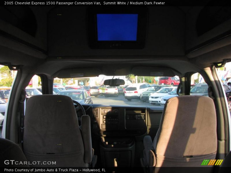 Summit White / Medium Dark Pewter 2005 Chevrolet Express 1500 Passenger Conversion Van