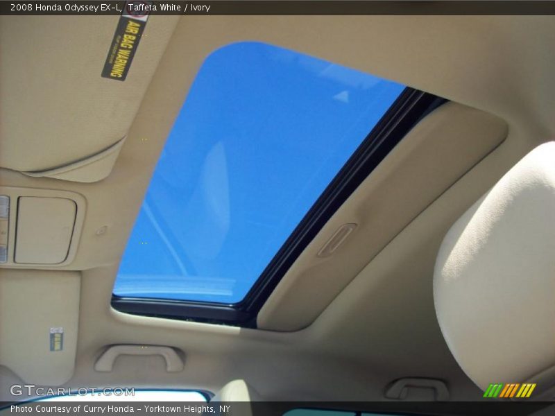 Taffeta White / Ivory 2008 Honda Odyssey EX-L