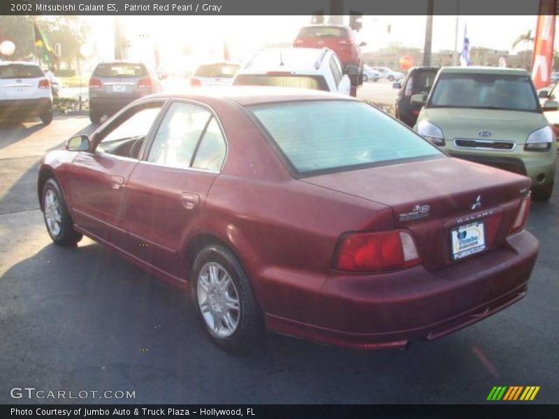 Patriot Red Pearl / Gray 2002 Mitsubishi Galant ES