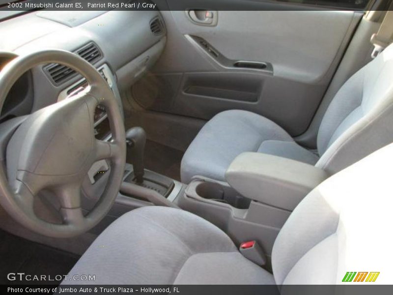 Patriot Red Pearl / Gray 2002 Mitsubishi Galant ES