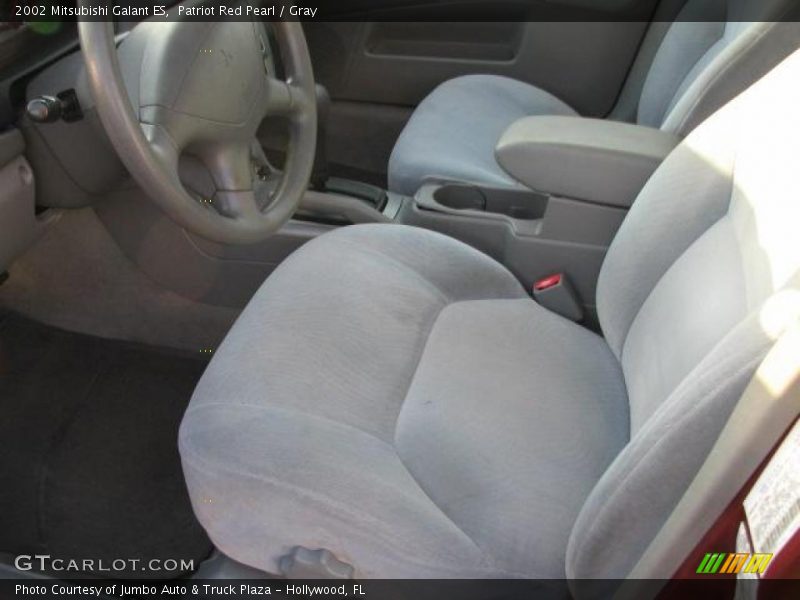 Patriot Red Pearl / Gray 2002 Mitsubishi Galant ES