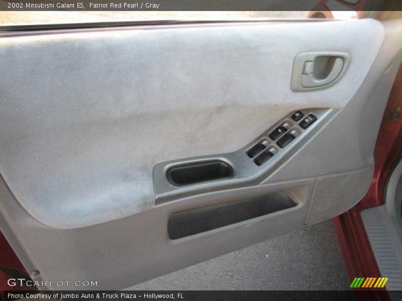 Patriot Red Pearl / Gray 2002 Mitsubishi Galant ES
