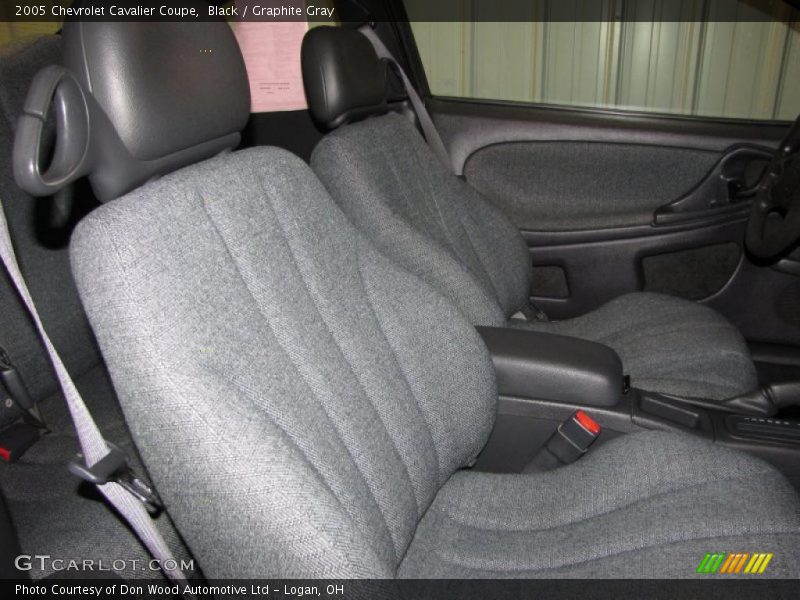 Black / Graphite Gray 2005 Chevrolet Cavalier Coupe