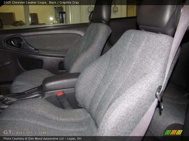 Black / Graphite Gray 2005 Chevrolet Cavalier Coupe