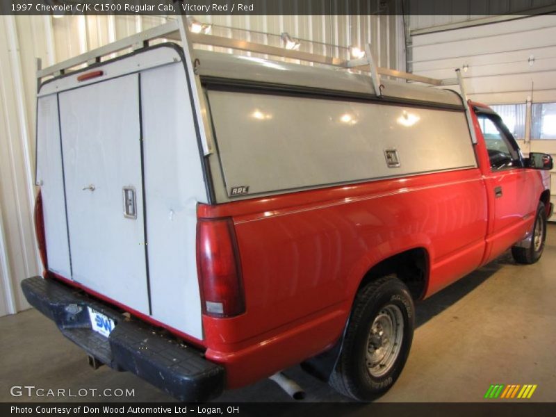Victory Red / Red 1997 Chevrolet C/K C1500 Regular Cab