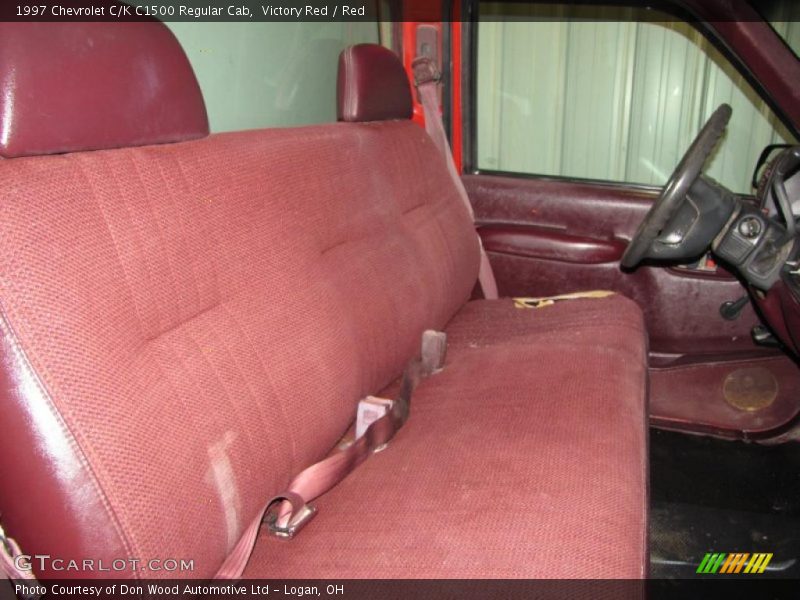 Victory Red / Red 1997 Chevrolet C/K C1500 Regular Cab