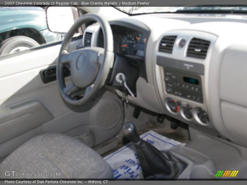 Blue Granite Metallic / Medium Pewter 2007 Chevrolet Colorado LS Regular Cab