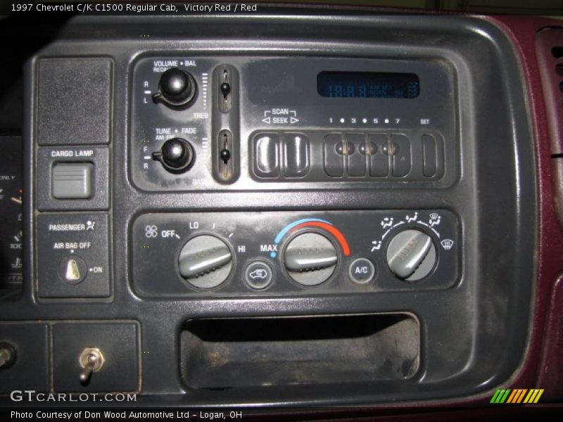 Victory Red / Red 1997 Chevrolet C/K C1500 Regular Cab