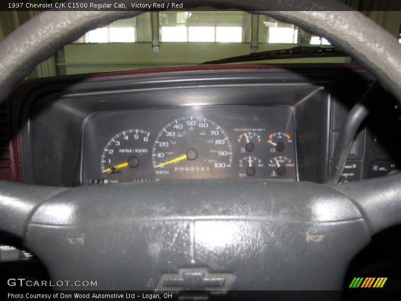 Victory Red / Red 1997 Chevrolet C/K C1500 Regular Cab