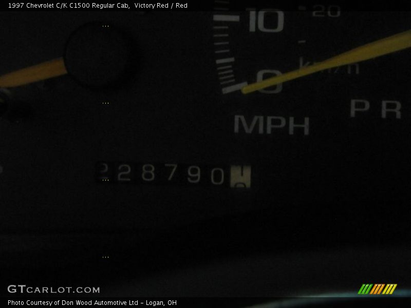 Victory Red / Red 1997 Chevrolet C/K C1500 Regular Cab