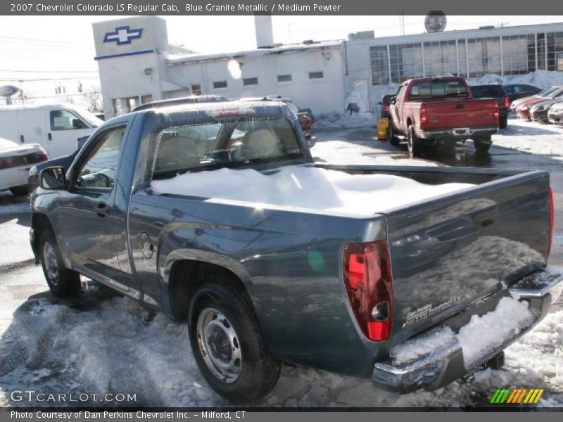Blue Granite Metallic / Medium Pewter 2007 Chevrolet Colorado LS Regular Cab