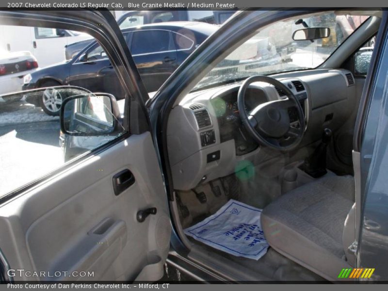 Blue Granite Metallic / Medium Pewter 2007 Chevrolet Colorado LS Regular Cab