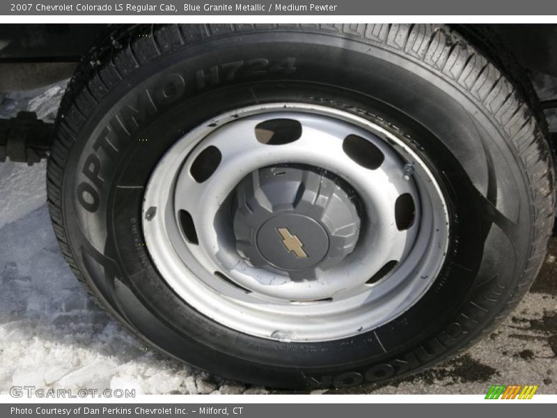 Blue Granite Metallic / Medium Pewter 2007 Chevrolet Colorado LS Regular Cab