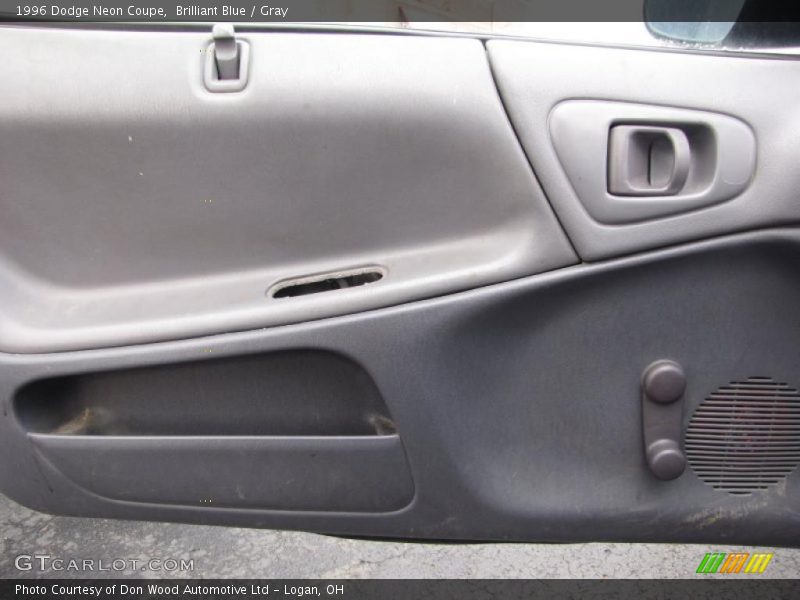 Brilliant Blue / Gray 1996 Dodge Neon Coupe