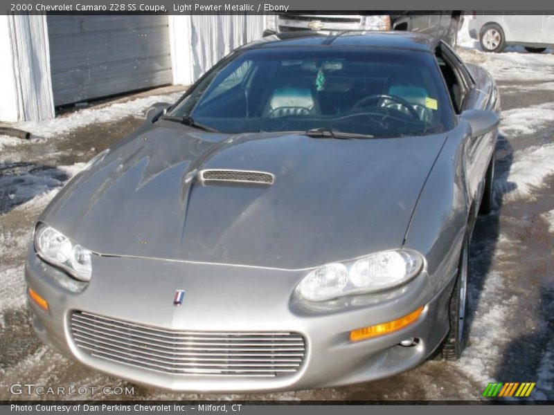 Light Pewter Metallic / Ebony 2000 Chevrolet Camaro Z28 SS Coupe