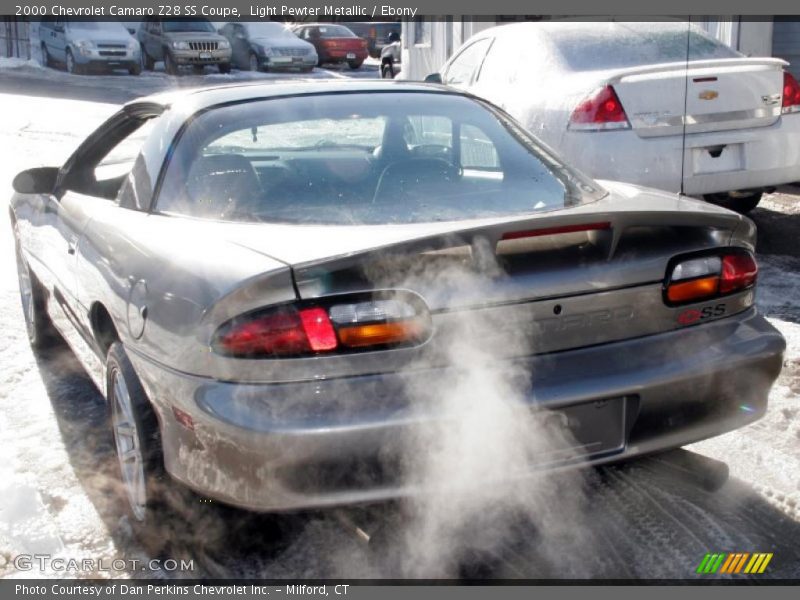 Light Pewter Metallic / Ebony 2000 Chevrolet Camaro Z28 SS Coupe