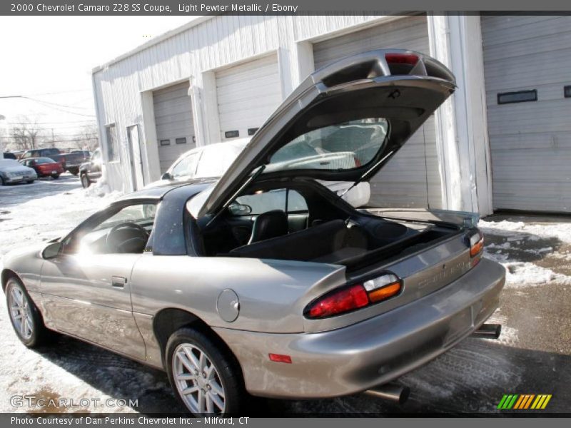Light Pewter Metallic / Ebony 2000 Chevrolet Camaro Z28 SS Coupe