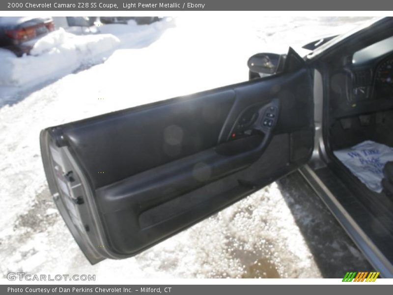 Light Pewter Metallic / Ebony 2000 Chevrolet Camaro Z28 SS Coupe