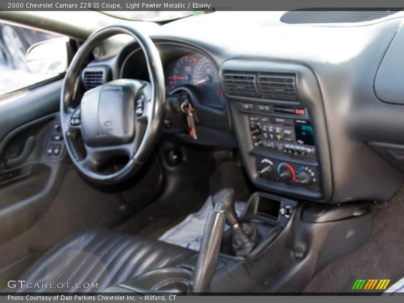 Light Pewter Metallic / Ebony 2000 Chevrolet Camaro Z28 SS Coupe