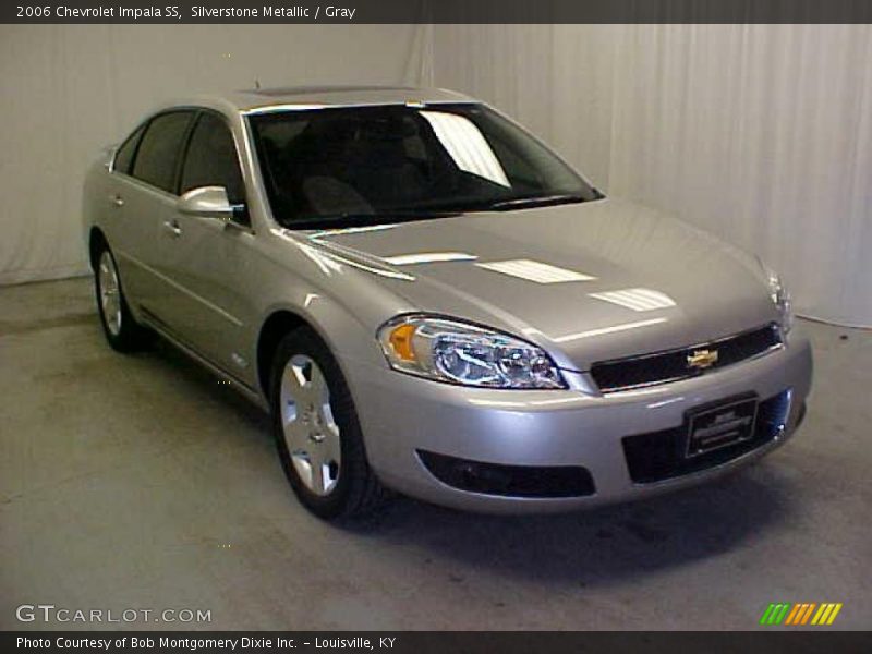 Silverstone Metallic / Gray 2006 Chevrolet Impala SS