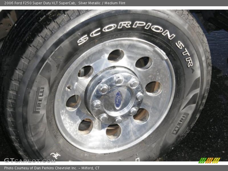 Silver Metallic / Medium Flint 2006 Ford F250 Super Duty XLT SuperCab