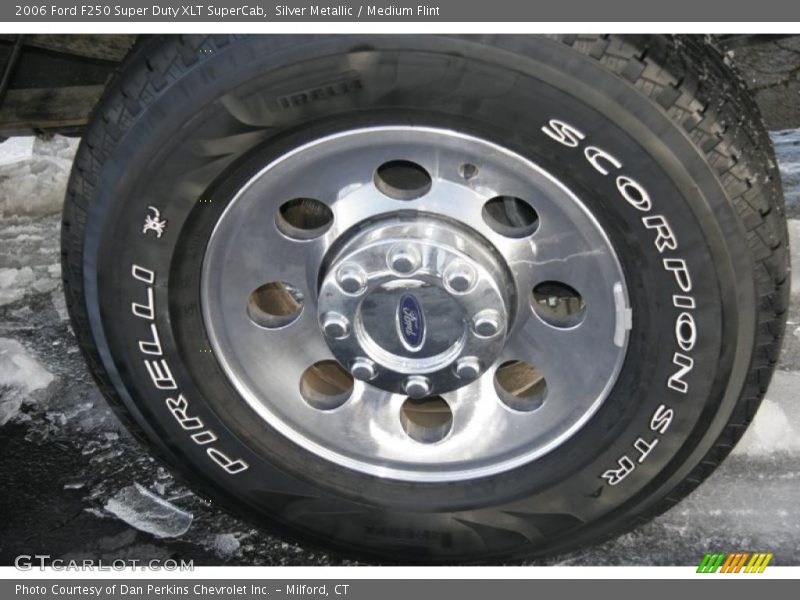 Silver Metallic / Medium Flint 2006 Ford F250 Super Duty XLT SuperCab