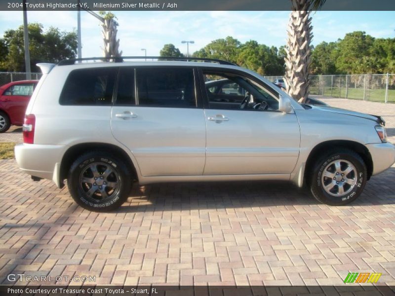 Millenium Silver Metallic / Ash 2004 Toyota Highlander V6