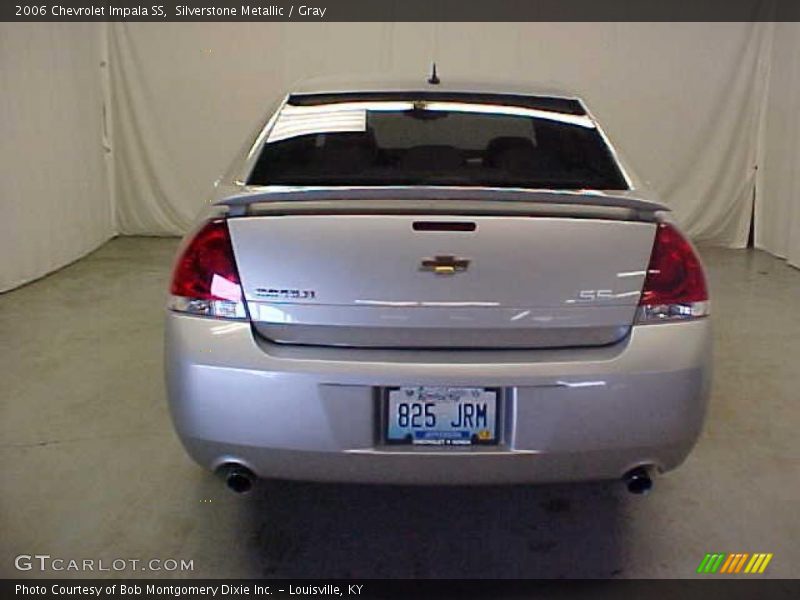 Silverstone Metallic / Gray 2006 Chevrolet Impala SS