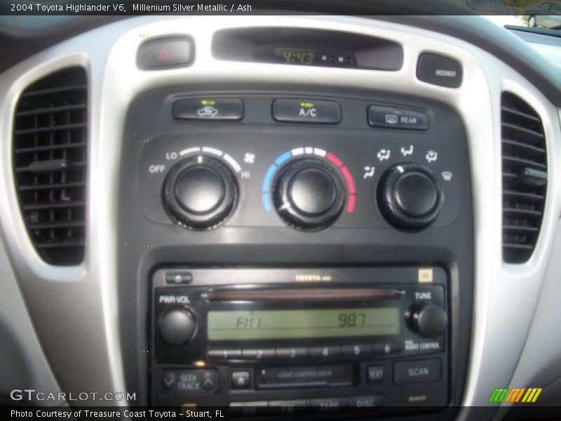 Millenium Silver Metallic / Ash 2004 Toyota Highlander V6