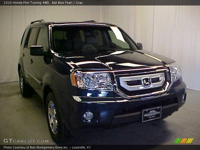 Bali Blue Pearl / Gray 2010 Honda Pilot Touring 4WD
