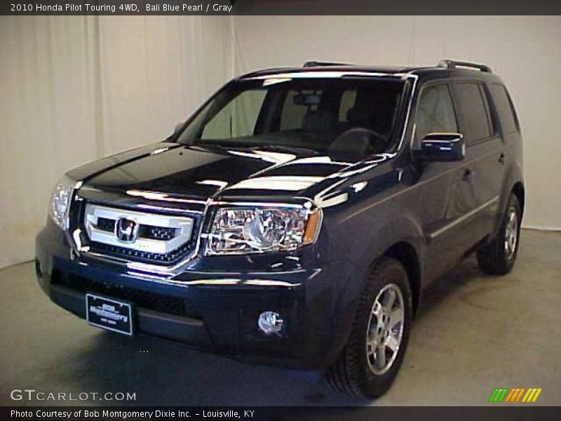 Bali Blue Pearl / Gray 2010 Honda Pilot Touring 4WD