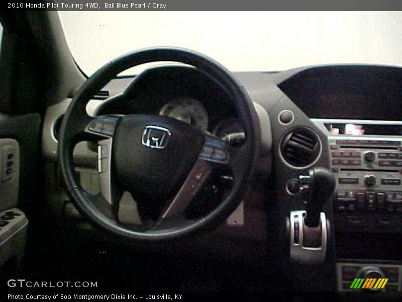 Bali Blue Pearl / Gray 2010 Honda Pilot Touring 4WD