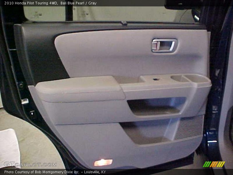 Bali Blue Pearl / Gray 2010 Honda Pilot Touring 4WD