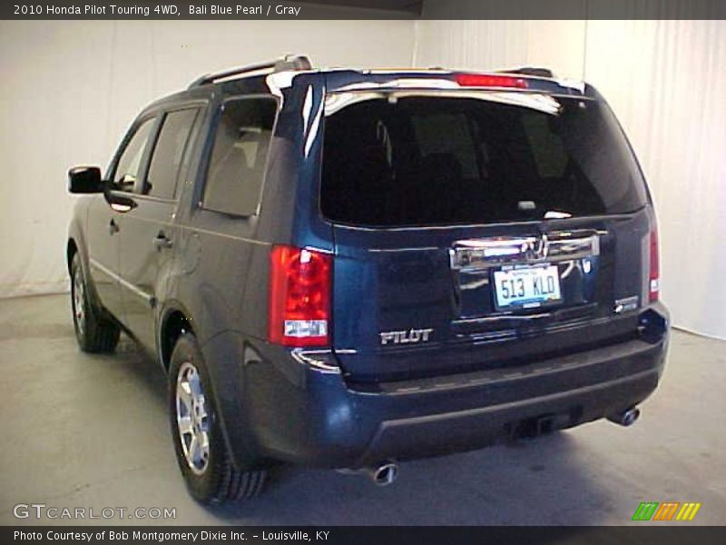 Bali Blue Pearl / Gray 2010 Honda Pilot Touring 4WD