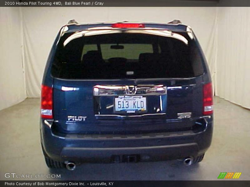 Bali Blue Pearl / Gray 2010 Honda Pilot Touring 4WD